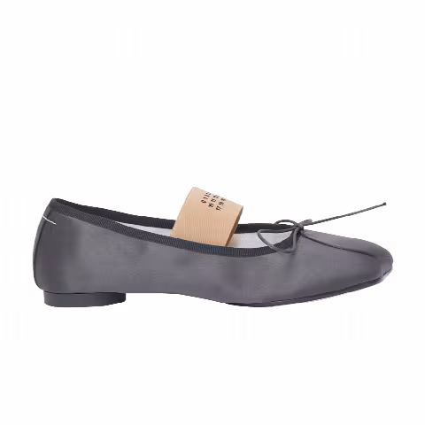 MM6 Maison Margiela Wmns Anatomic Ballerinas 'Charcoal Grey'