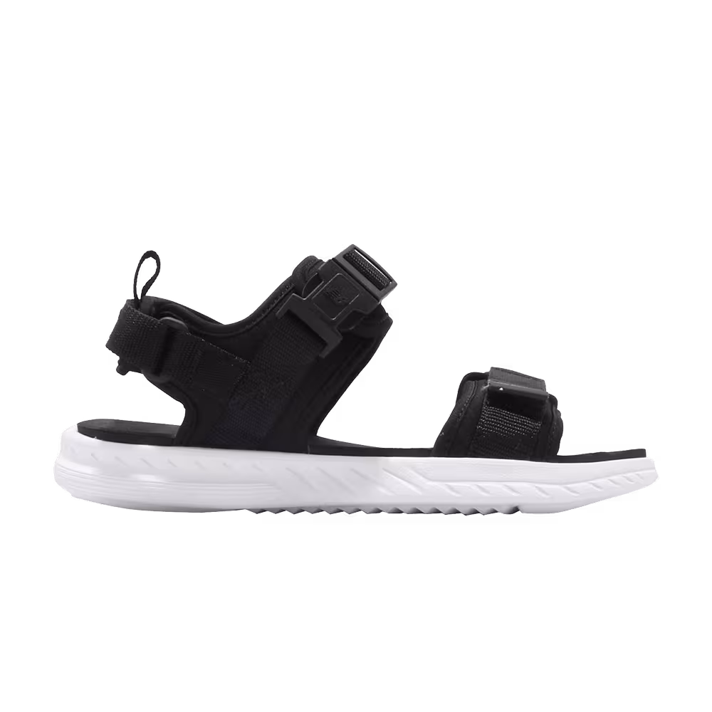 New Balance 600 Sandal Black White