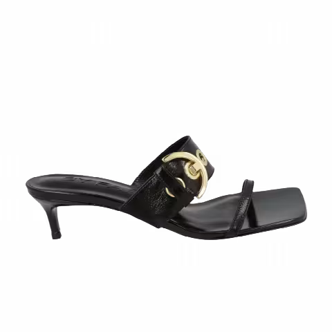 BY FAR Wmns Bettina Patent Leather Mule 'Black'