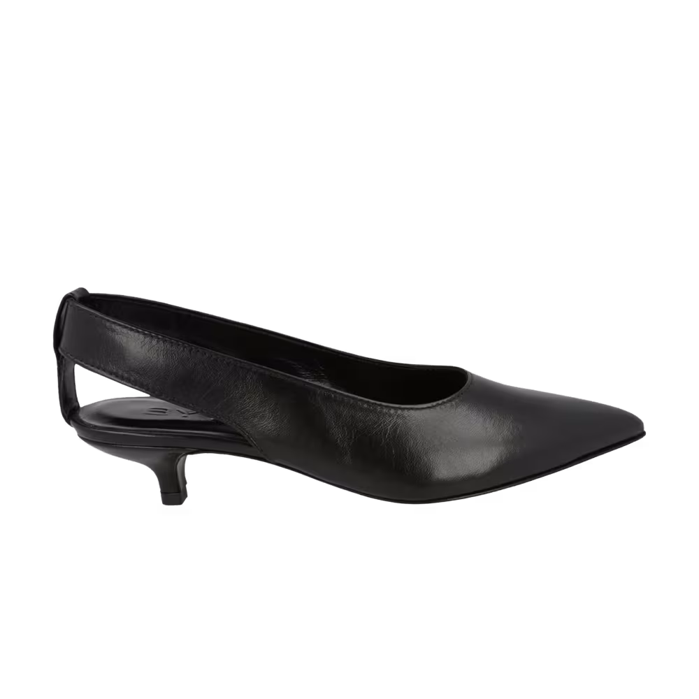 BY FAR Women's Aina Leather Pump Black