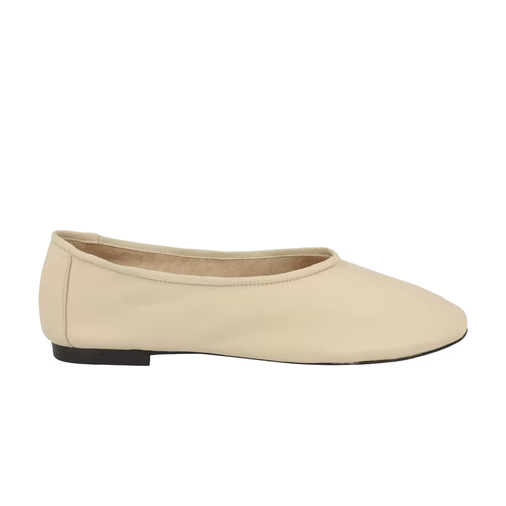 BY FAR Women's Prudence Leather Flat Light Pink
