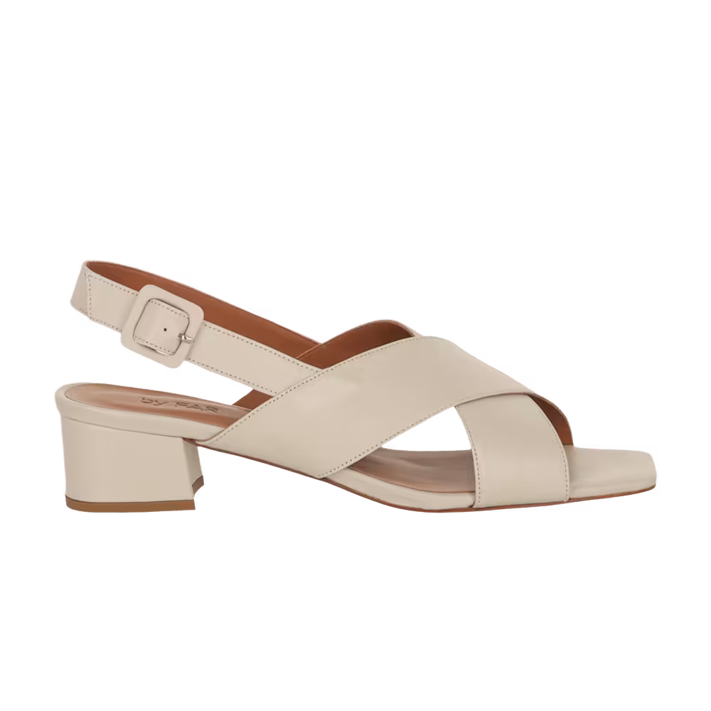 BY FAR Women's Anelia Leather Sandal Light Pink