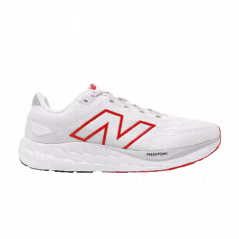 New Balance Fresh Foam 680v8 2E Wide 'White Red'