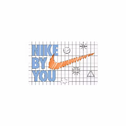 Nike Gift Card Mailed In a Mini Shoebox 'White'