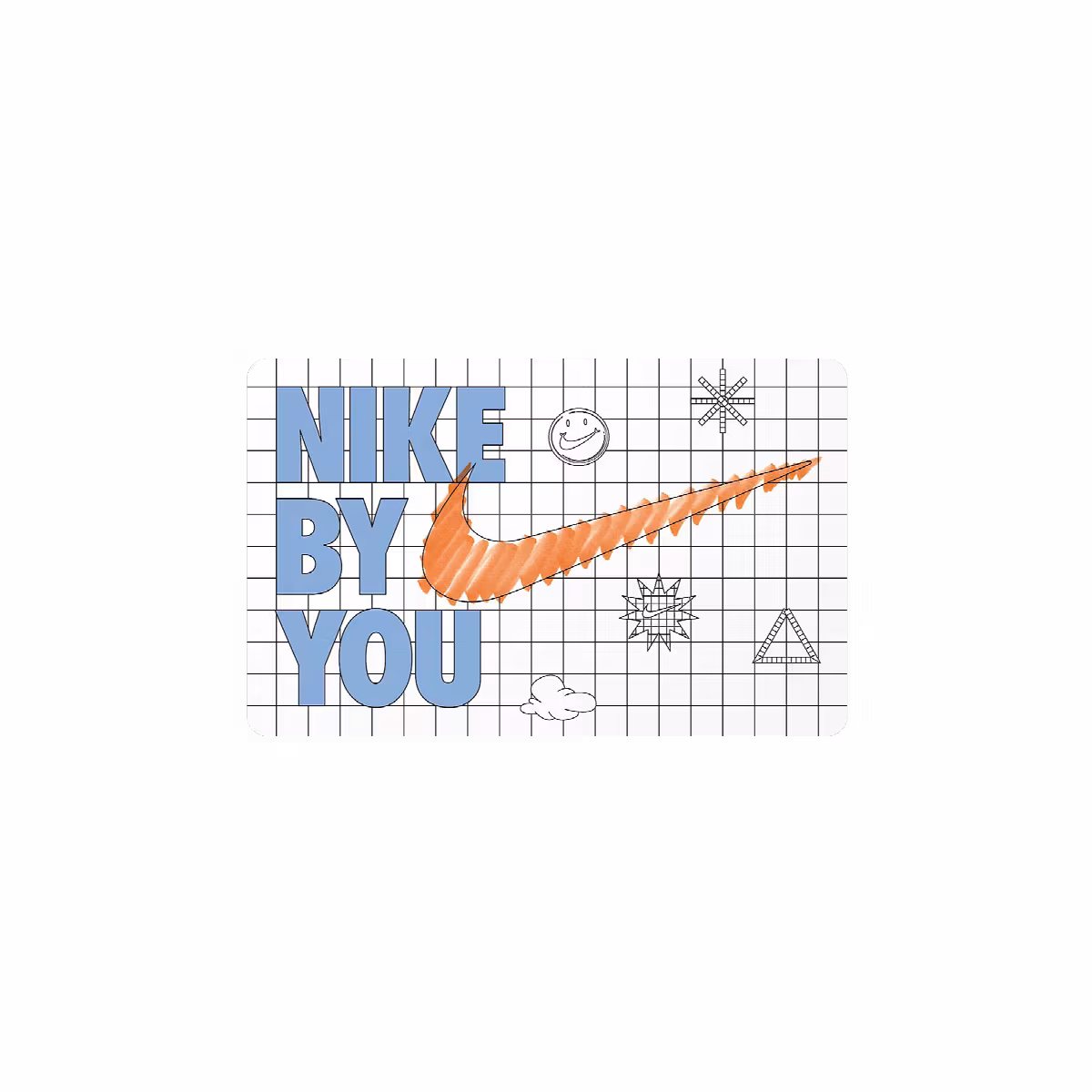 Nike Gift Card Mailed In a Mini Shoebox White