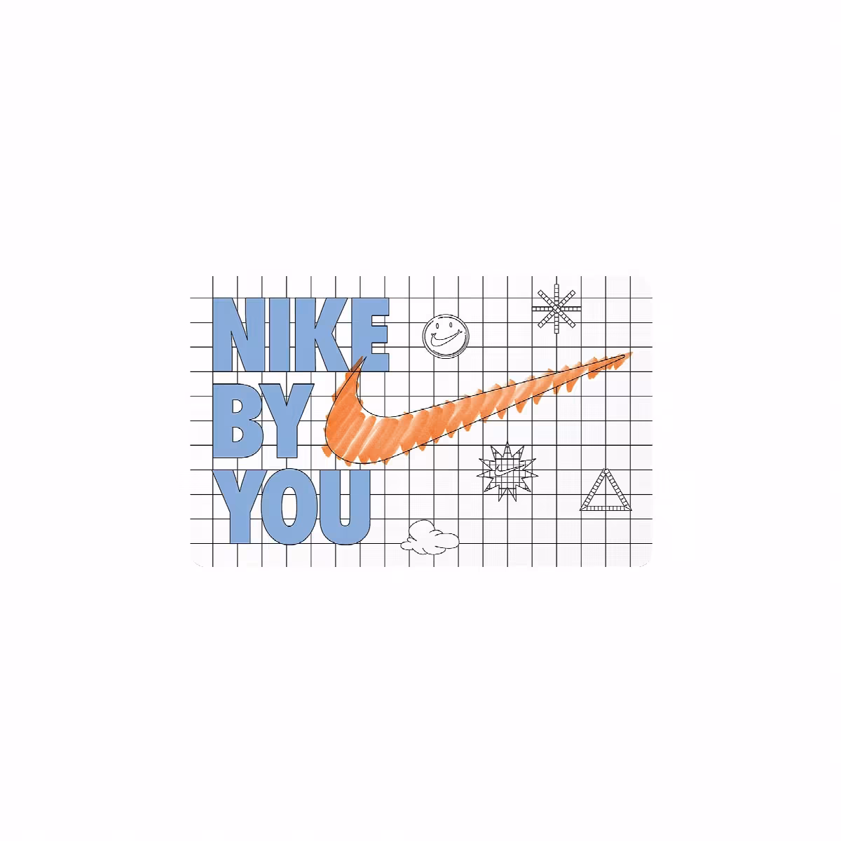 Nike Gift Card Mailed In a Mini Shoebox White, view 2