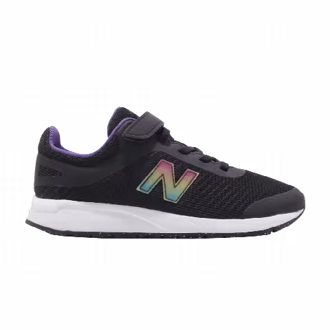 New Balance 455 Wide Kids 'Black Purple White'