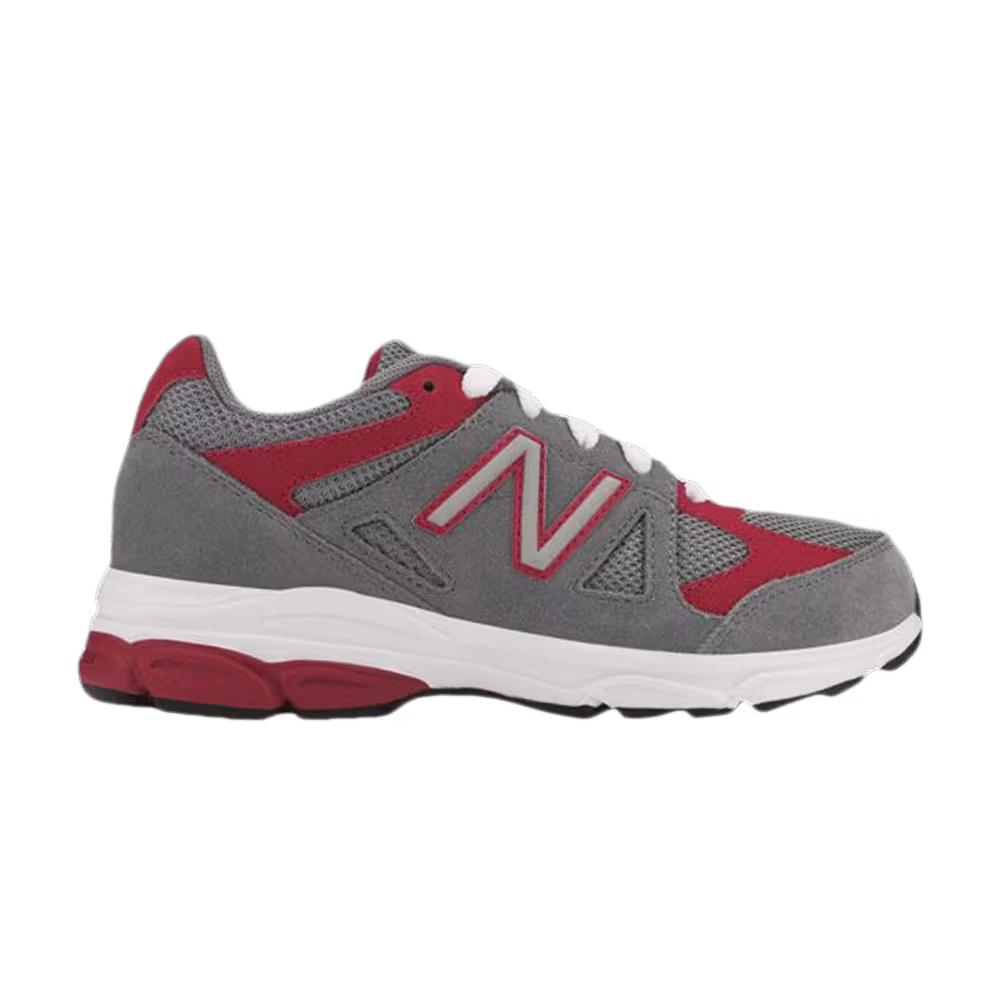 New Balance 888 Big Kid Grey Red