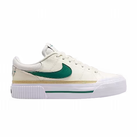 Nike Wmns Court Legacy Lift 'Sail Evergreen Aura'