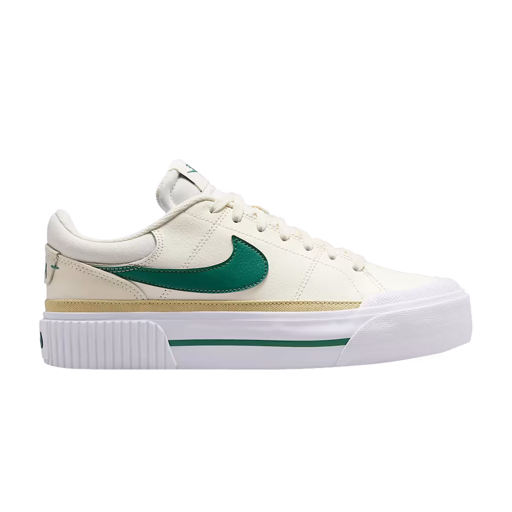 Nike Women's Court Legacy Lift Sail Evergreen Aura