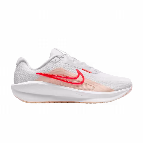 Nike Wmns Downshifter 13 Extra Wide 'White/Washed Coral/Bright Crimson'