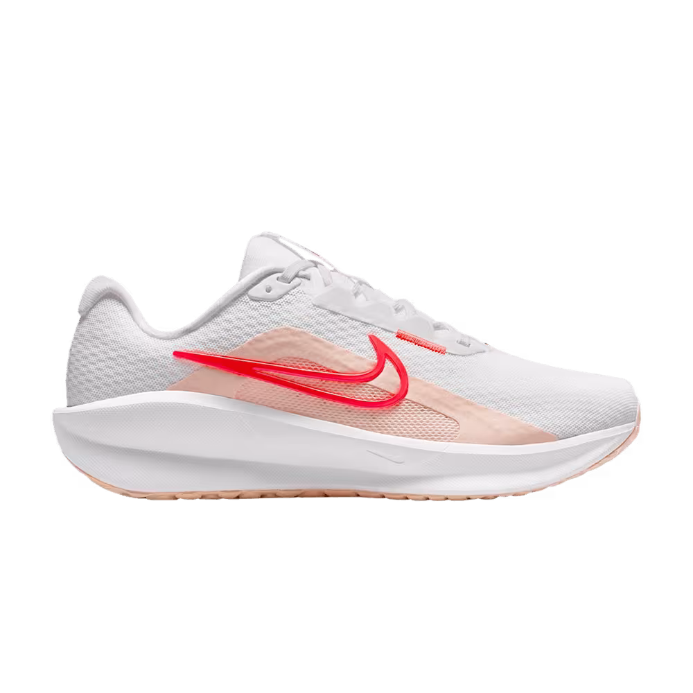 Nike Women's Downshifter 13 Extra Wide White/Washed Coral/Bright Crimson