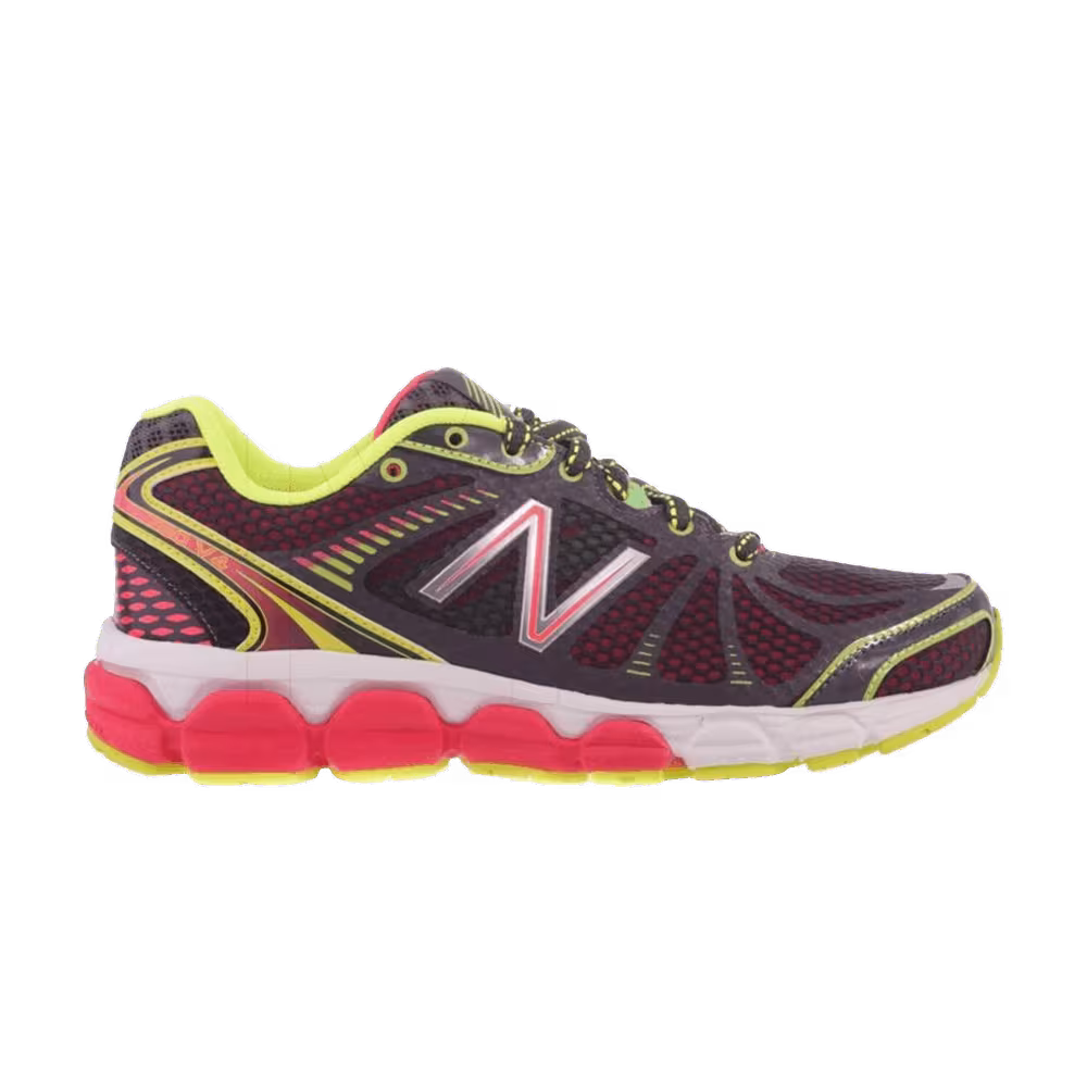 New Balance Women's 780 Grey Pink Yellow