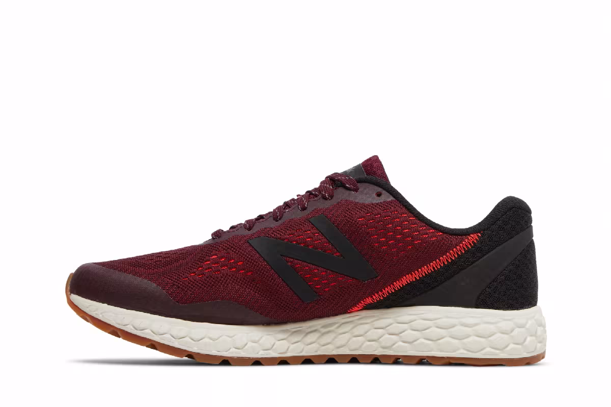 New Balance Fresh Foam Gobi v2 Trail 2E Wide Oxblood Gum, view 4
