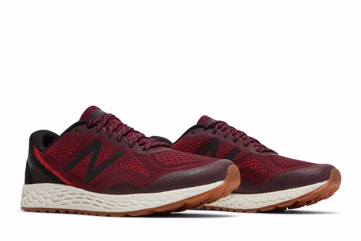 New Balance Fresh Foam Gobi v2 Trail 2E Wide Oxblood Gum, view 9