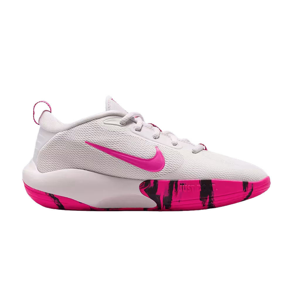 Nike IsoFly GS Platinum Tint Laser Fuschia