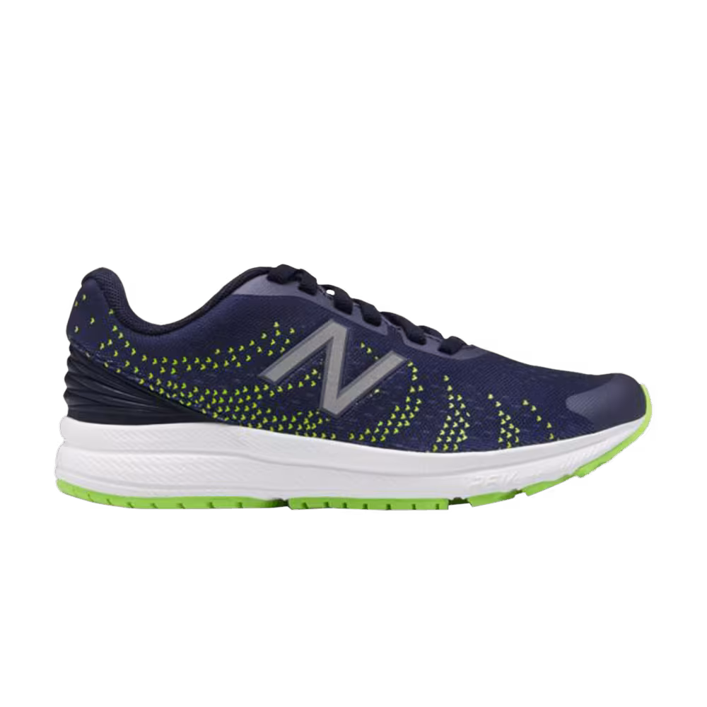 New Balance FuelCore Rush v3 Kids Navy Neon Green