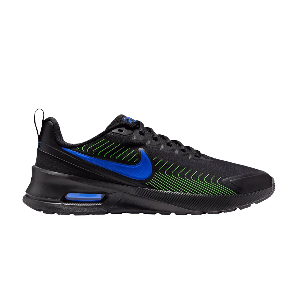 Nike Air Max Nuaxis Black Volt Racer Blue