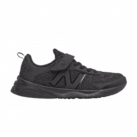 New Balance 545 Bungee Lace Top Strap Little Kid Wide 'Black'