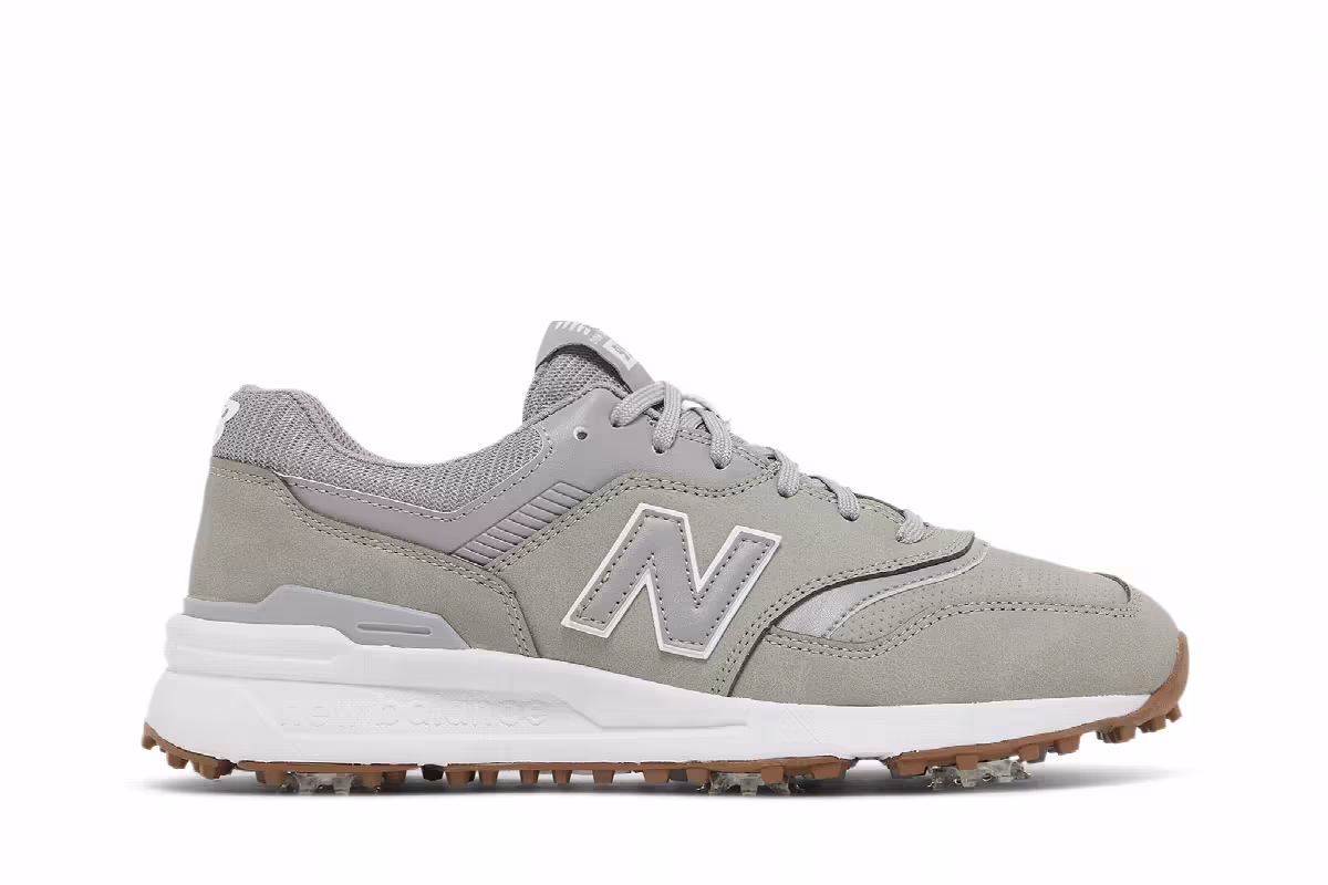 New Balance 997 Golf Grey White Gum, view 2