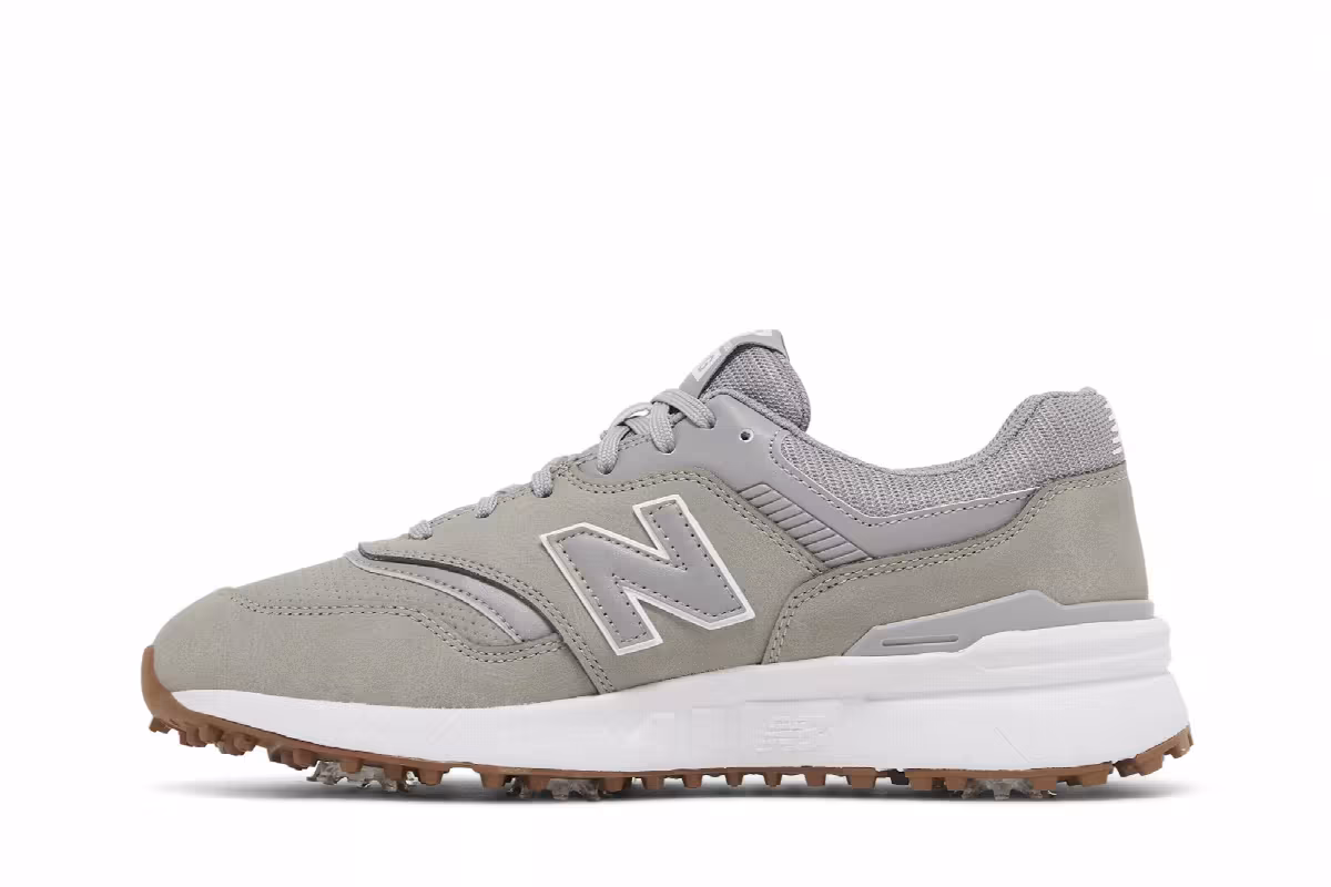 New Balance 997 Golf Grey White Gum, view 4