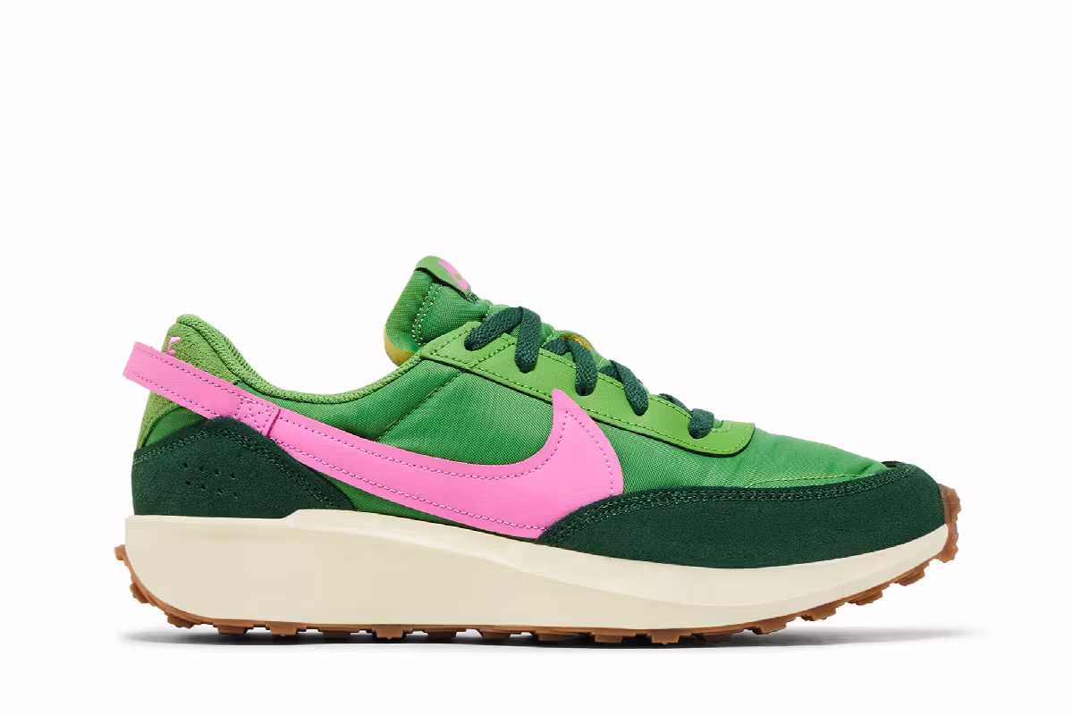 Nike Women's Waffle Debut Chlorophyll Playful Pink, view 2