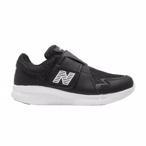 New Balance Wrap Run Kids Wide 'Black White'