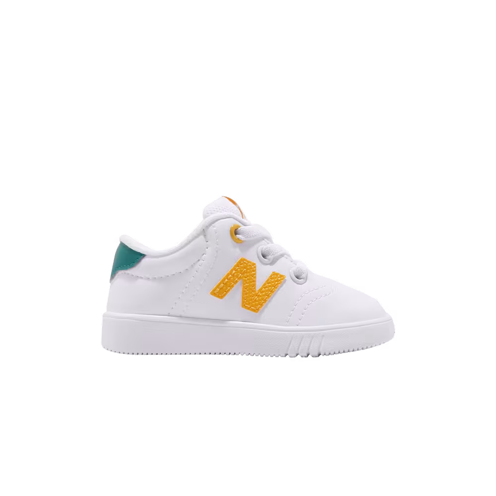 New Balance 10 Infant Wide White Yellow