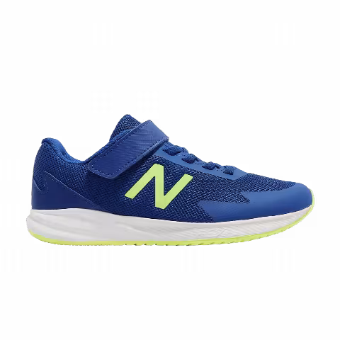 New Balance 611 Bungee Lace Little Kid Wide 'Team Royal Lime Glow'