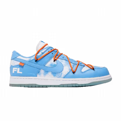 Off-White x Futura x Nike Dunk Low 'UNC'