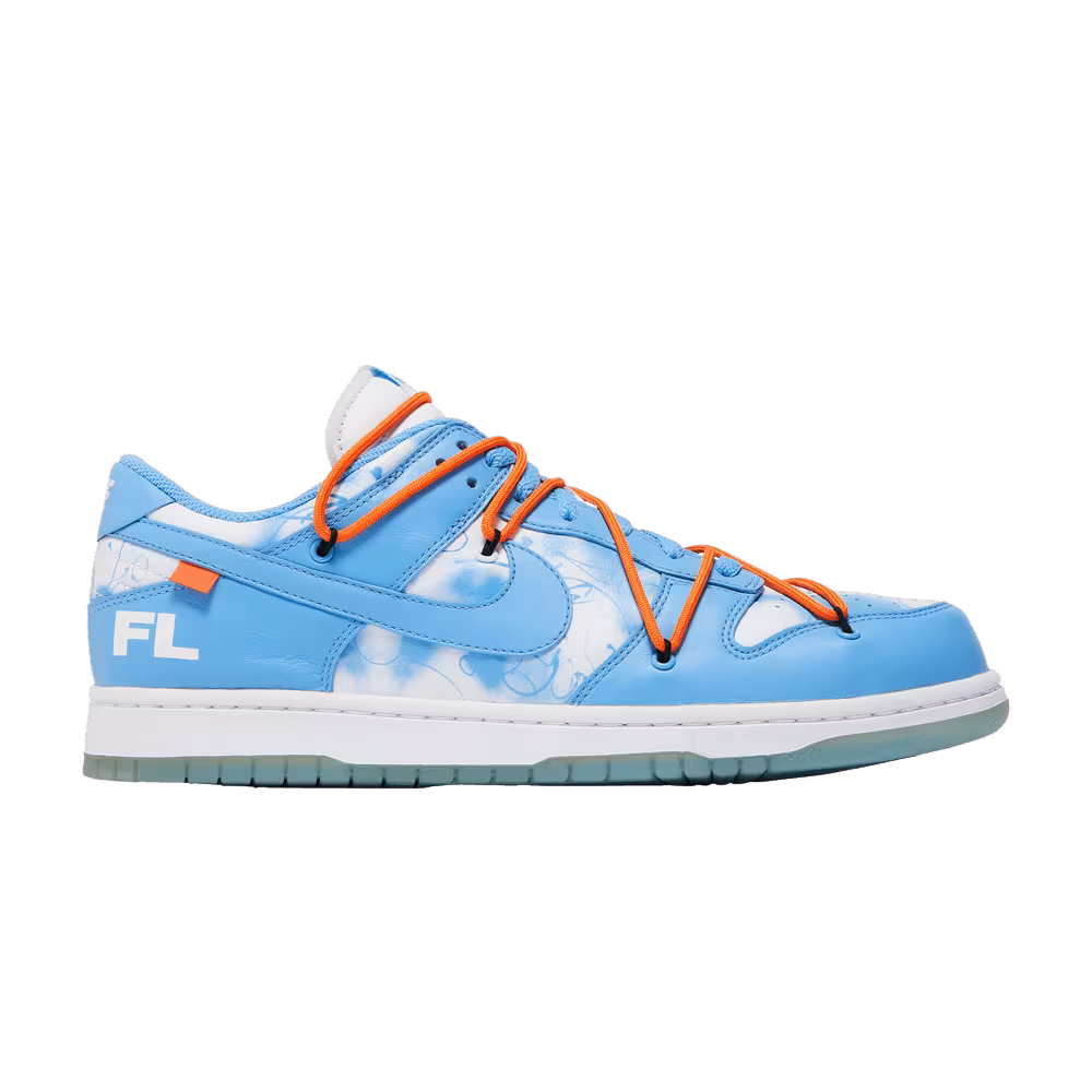 Off-White x Futura x Nike Dunk Low UNC