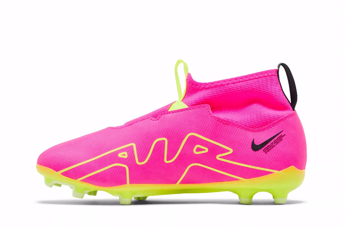 Nike Zoom Mercurial Superfly 9 Academy FG MG GS Luminous Pack, view 4