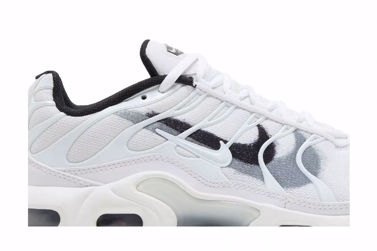 Nike Air Max Plus GS White Cool Grey, view 3
