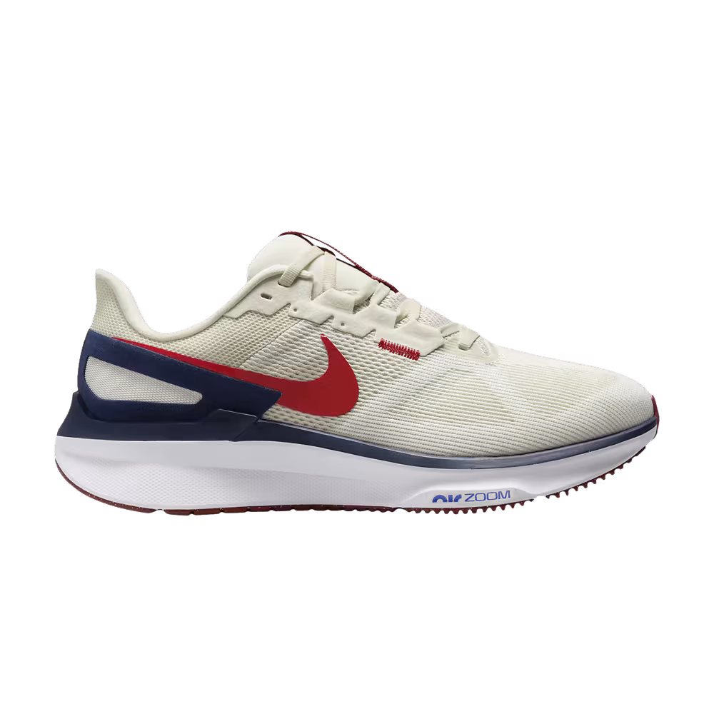 Nike Air Zoom Structure 25 Extra Wide Sea Glass University Red