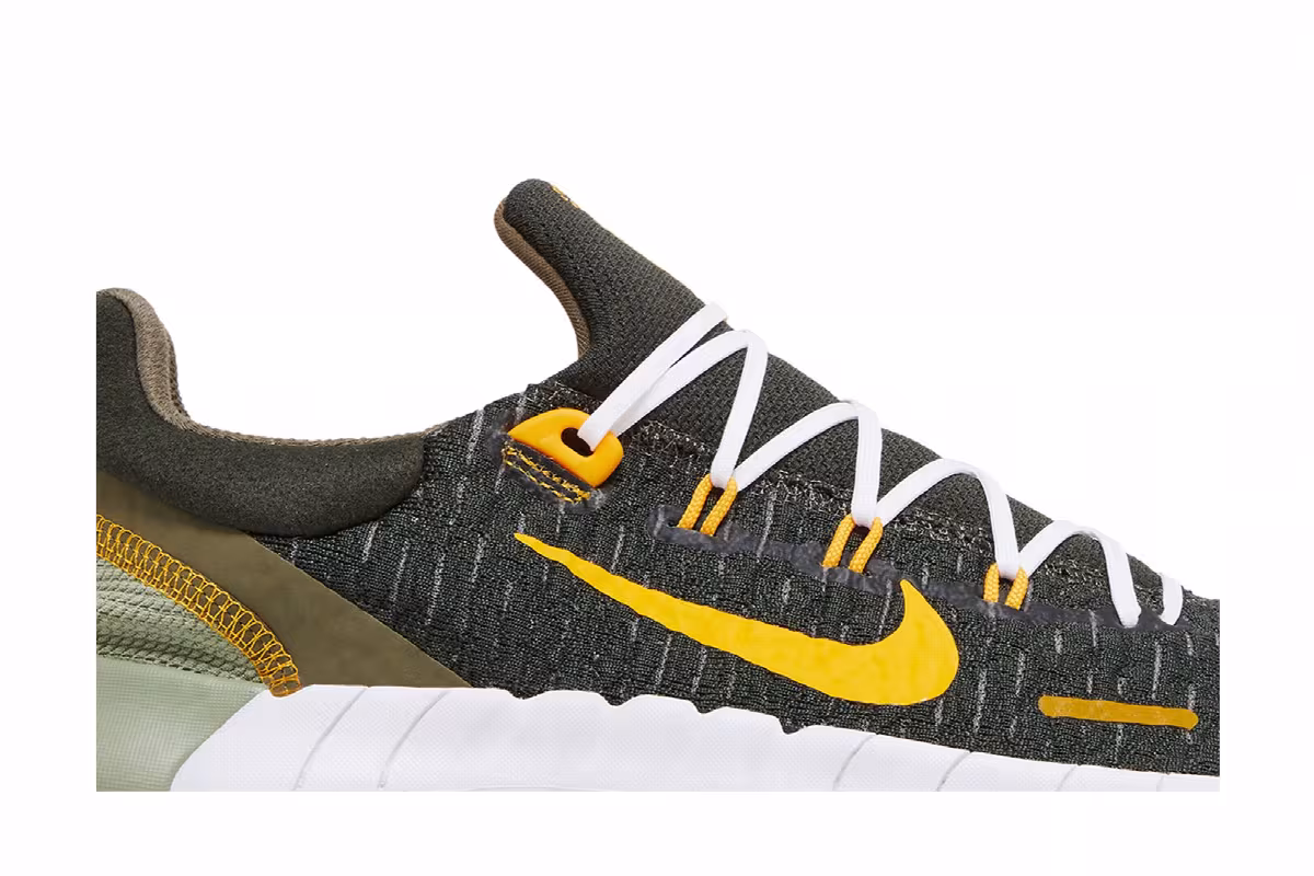 Nike Free Run 5.0 Next Nature Sequoia University Gold, view 3