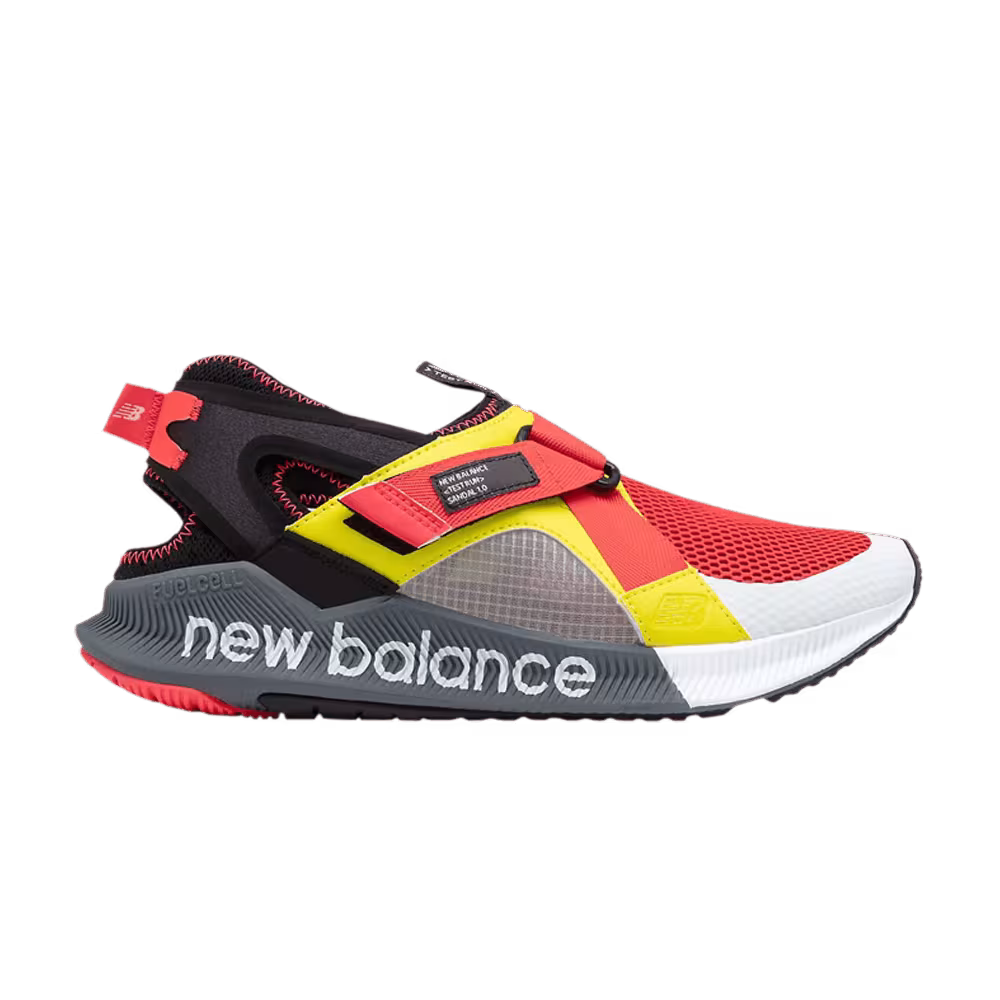 New Balance Fuel Cell Sandal 1.0 Black Energy Red