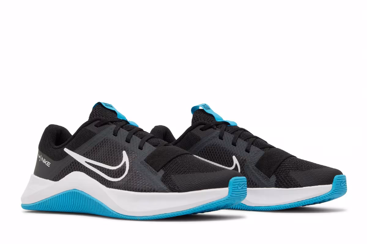 Nike MC Trainer 2 Black Blue Lightning, view 9