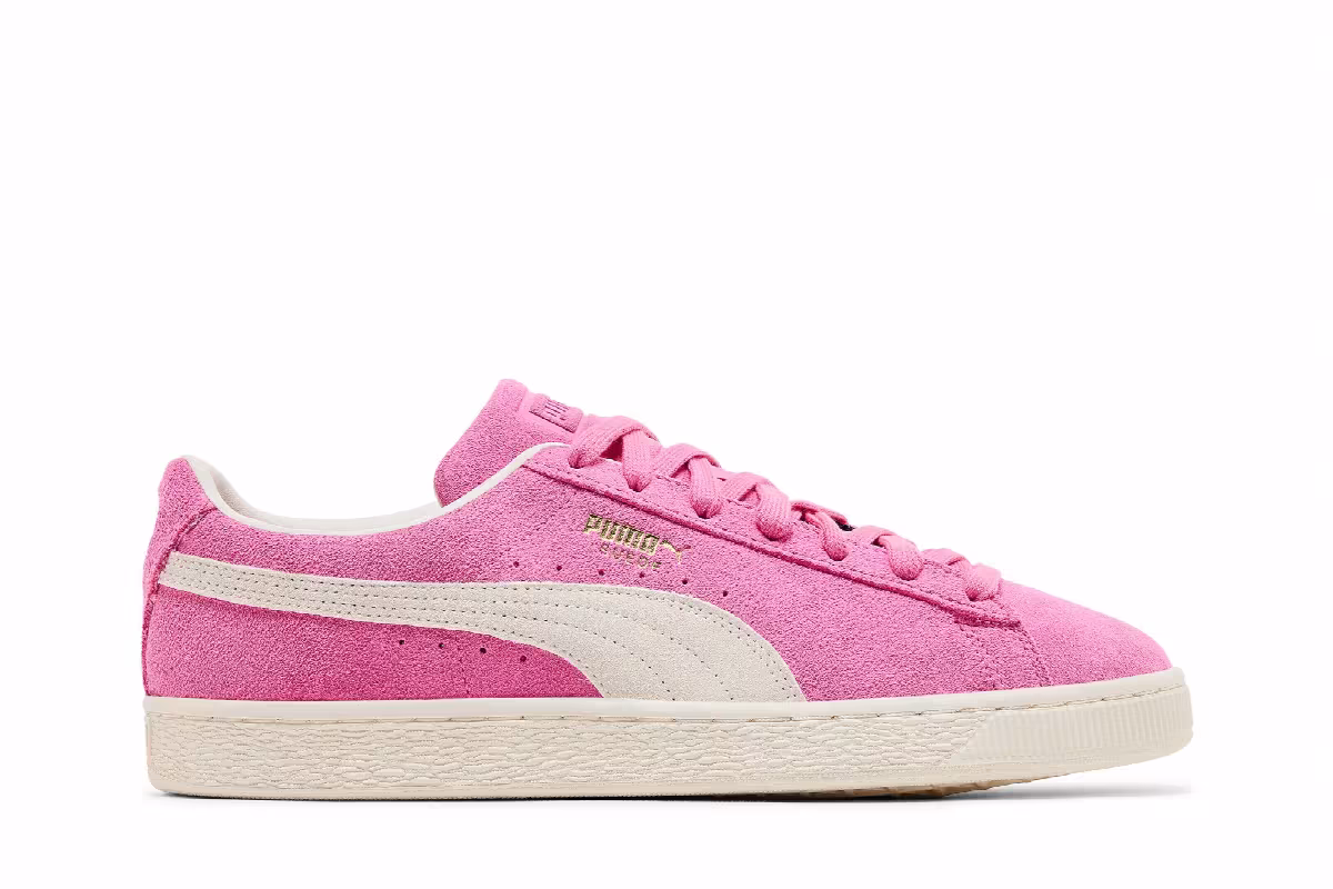 Puma Suede Neon - Poison Pink, view 2