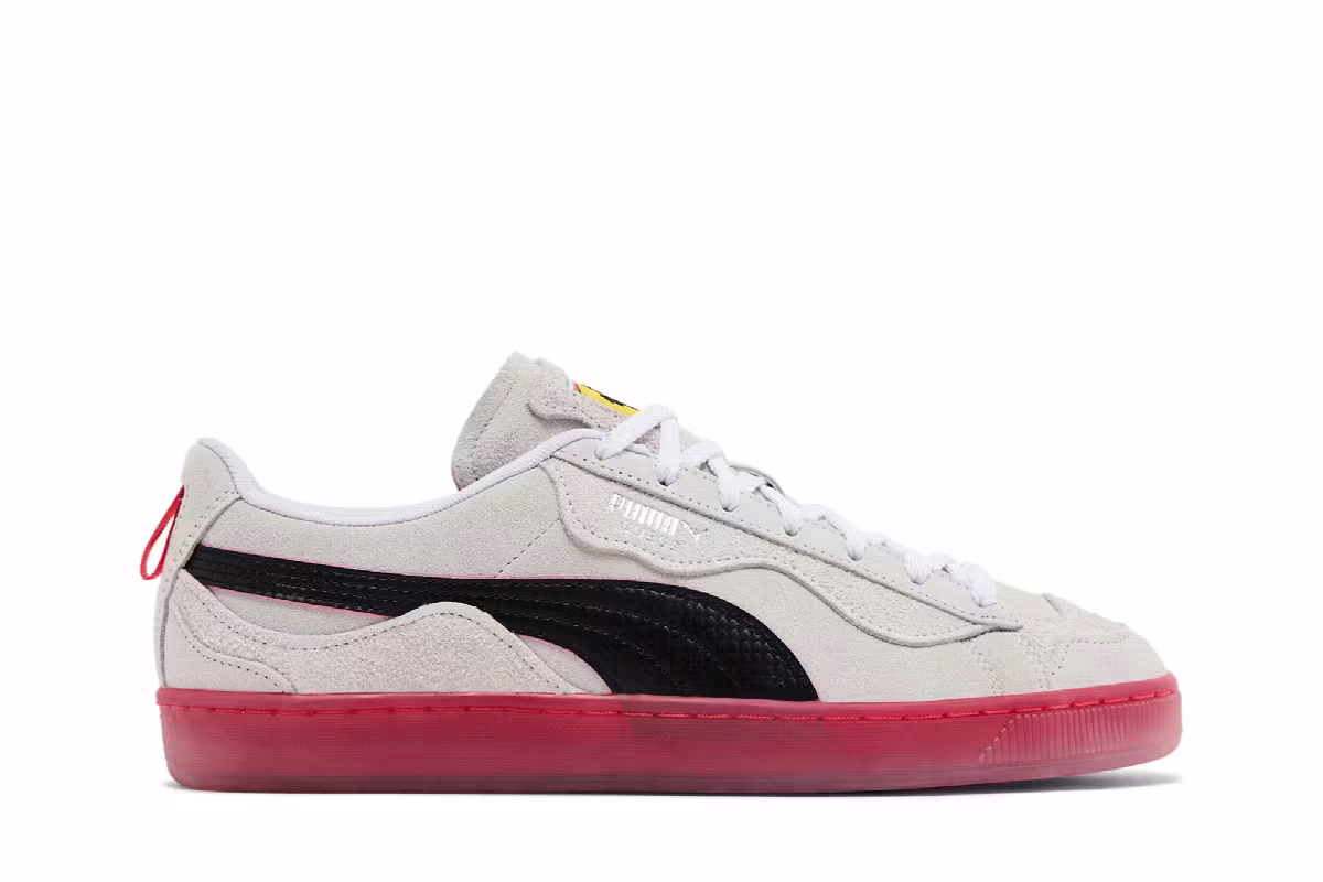 Scuderia Ferrari x Puma Suede Trippy - White Black, view 2