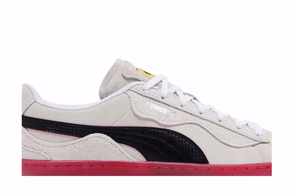 Scuderia Ferrari x Puma Suede Trippy - White Black, view 3