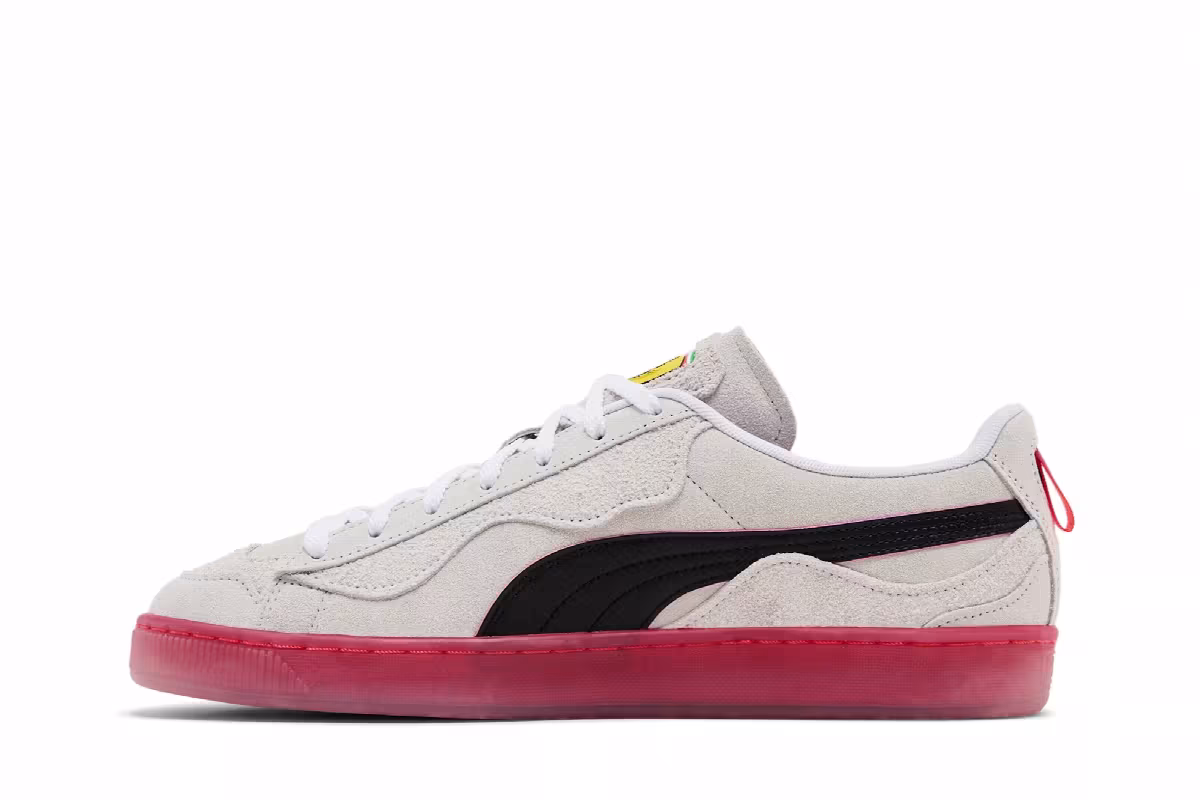 Scuderia Ferrari x Puma Suede Trippy - White Black, view 4