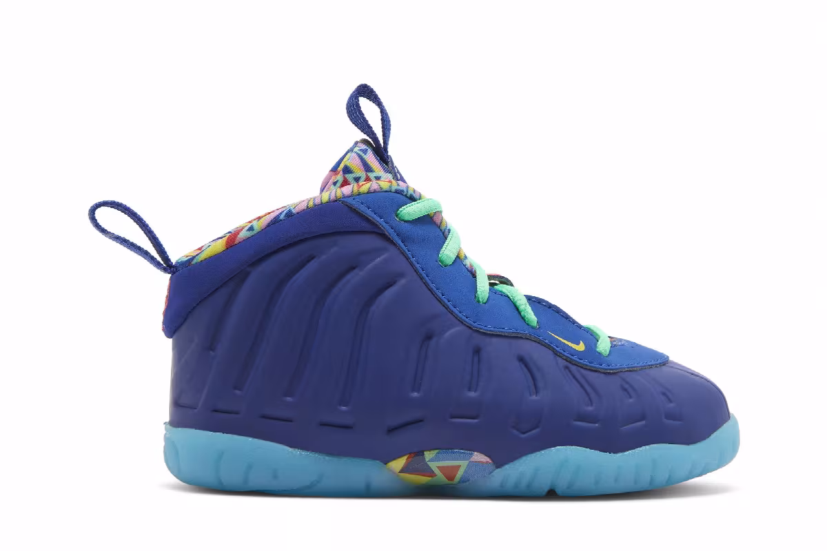 Nike Little Posite One TD Kaleidoscope, view 2