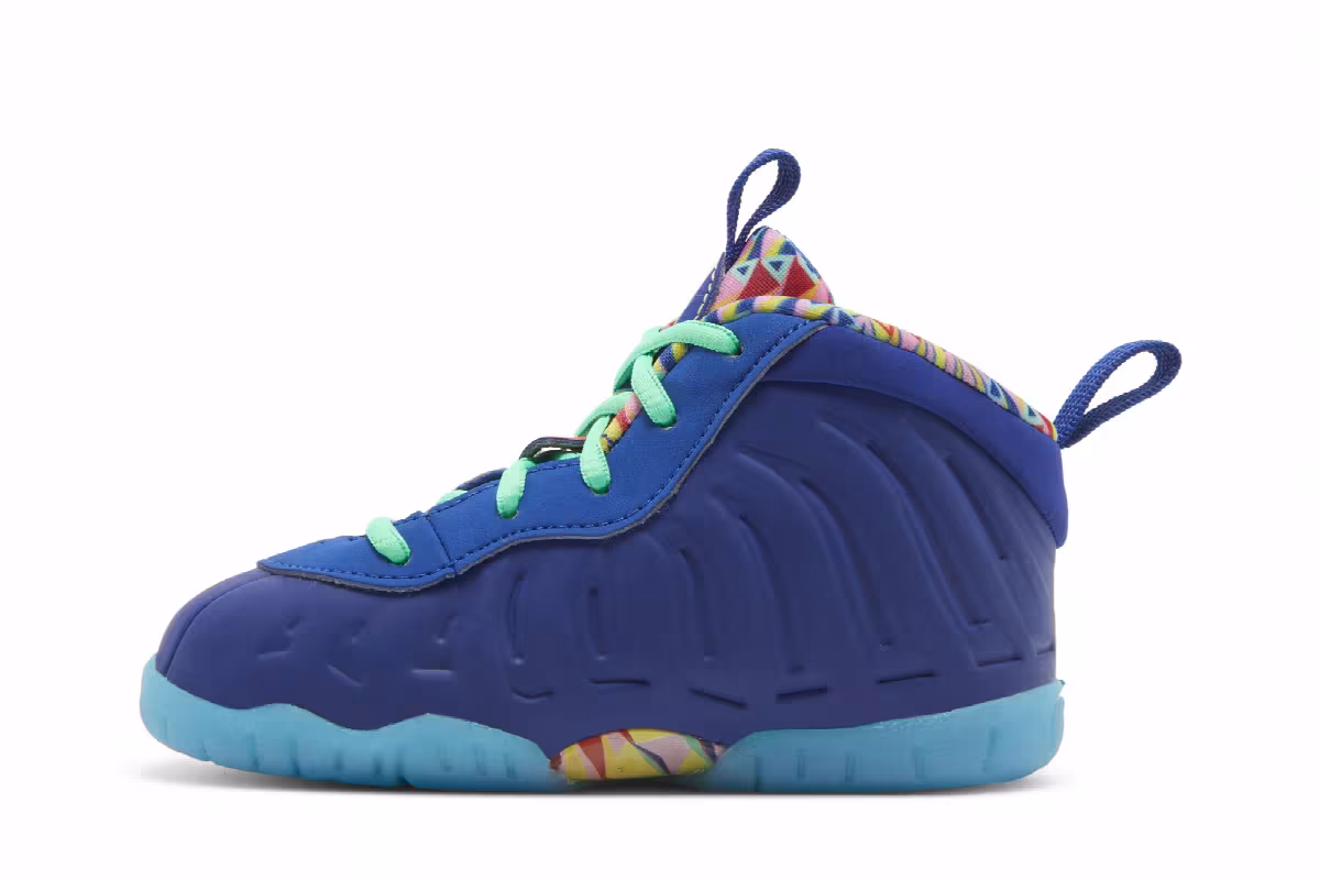 Nike Little Posite One TD Kaleidoscope, view 4