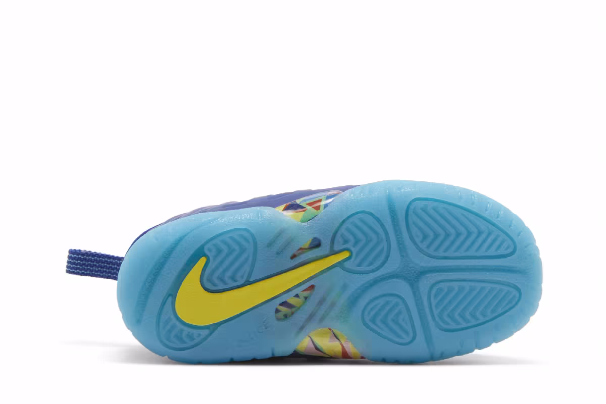 Nike Little Posite One TD Kaleidoscope, view 5