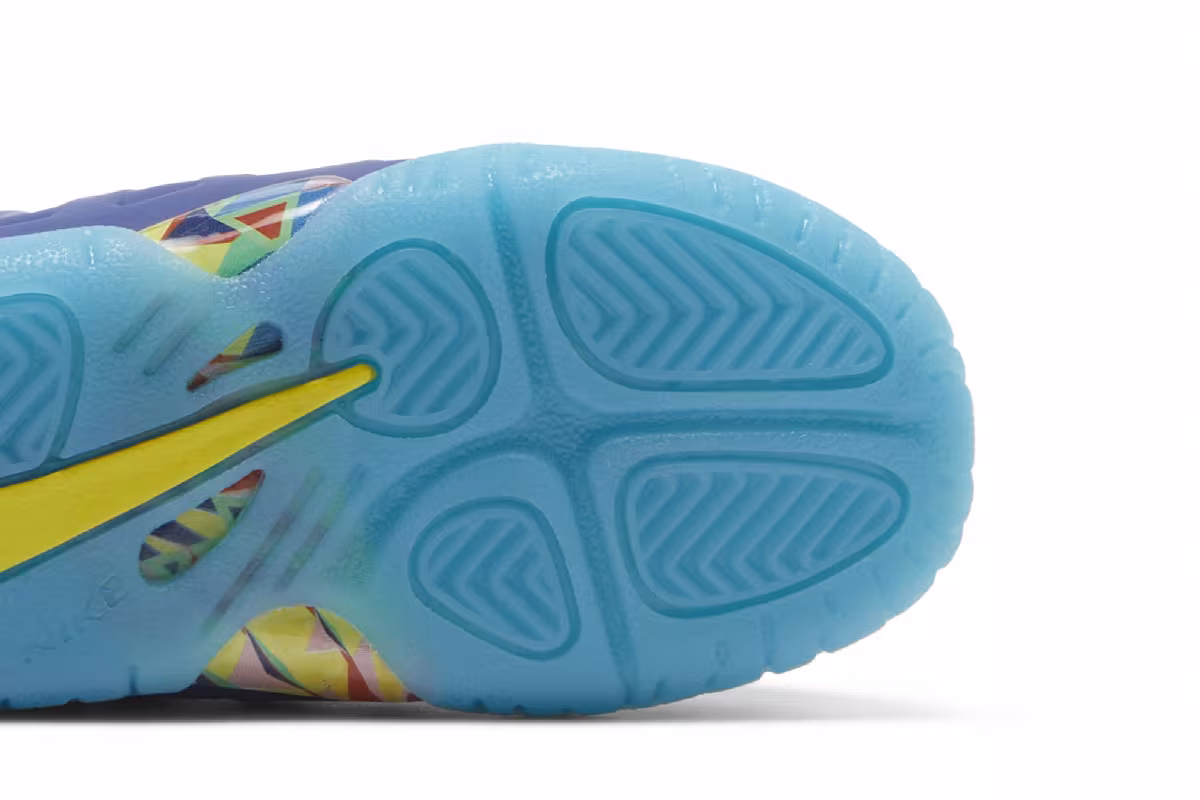 Nike Little Posite One TD Kaleidoscope, view 6