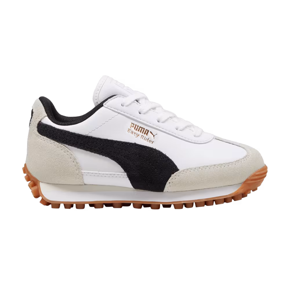 Puma Easy Rider Mix Little Kid White Black