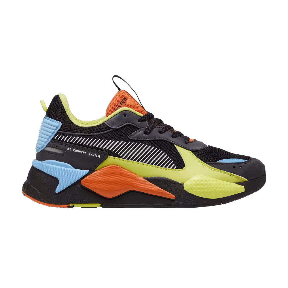 Puma RS-X Toys Black Lime Sheen