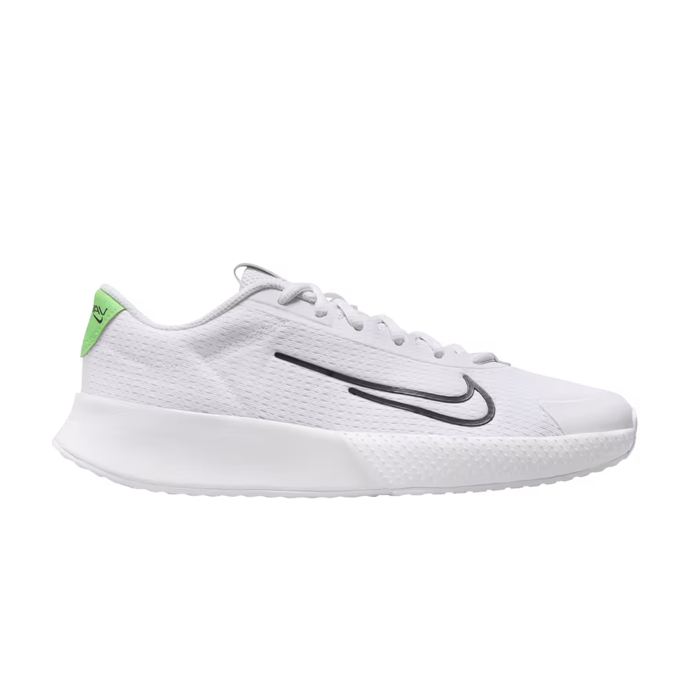 Women's NikeCourt Vapor Lite 2 HC White Poison Green