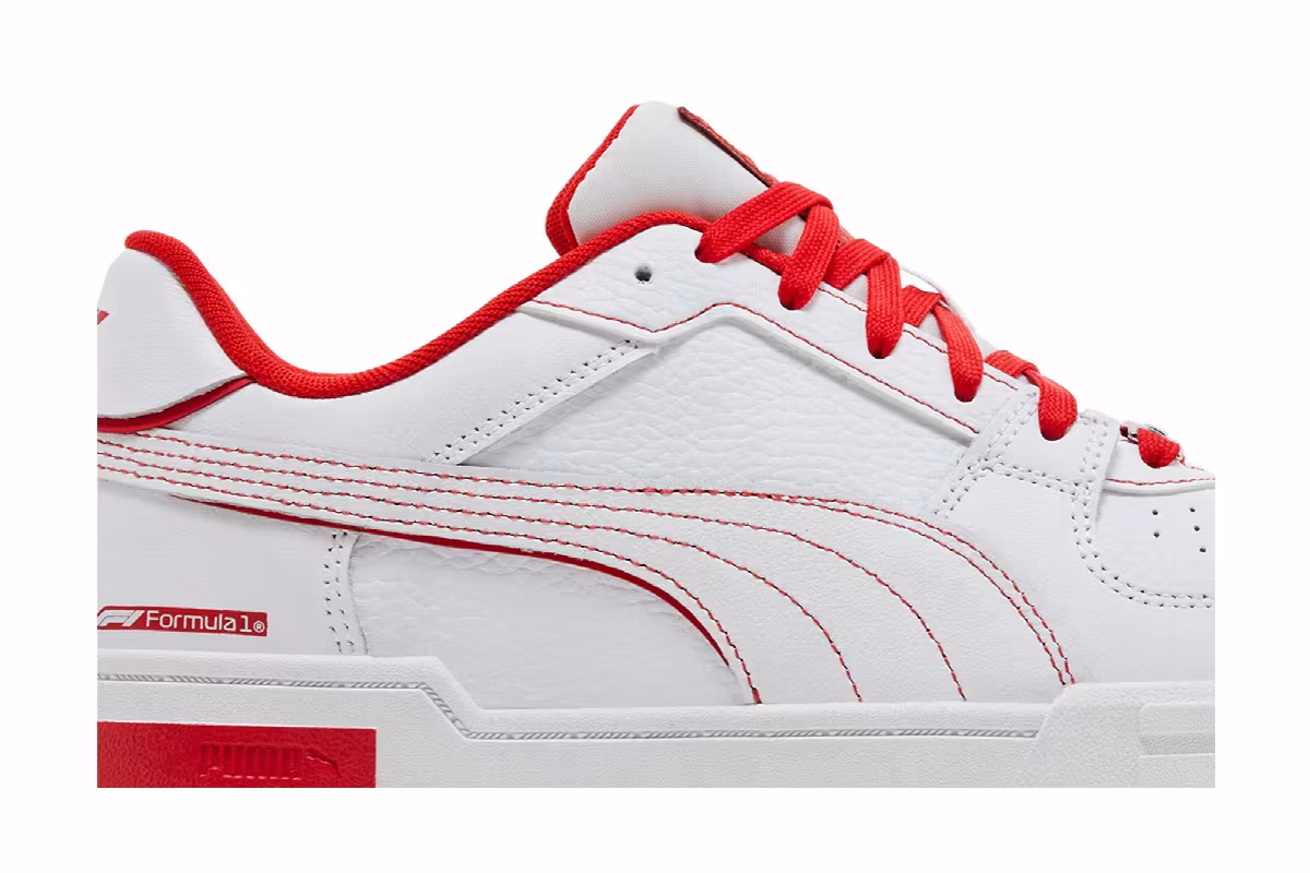 Formula 1 x Puma CA Pro White Pop Red, view 3