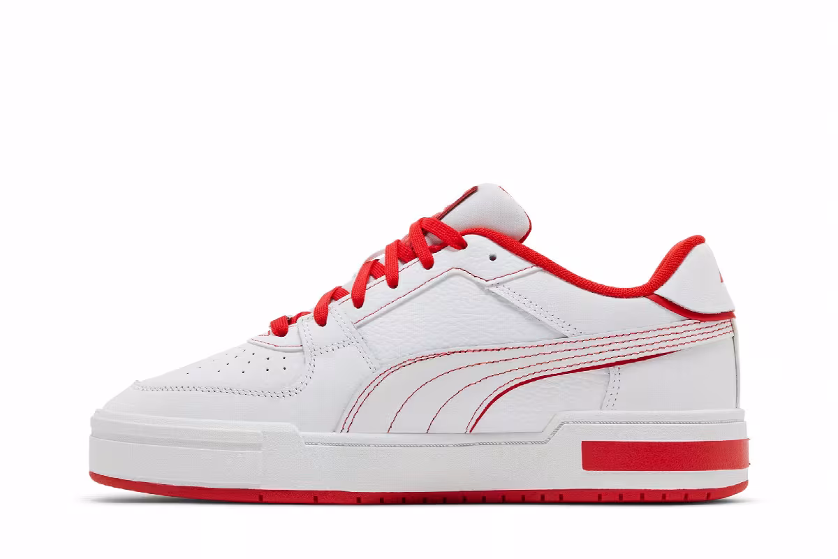 Formula 1 x Puma CA Pro White Pop Red, view 4